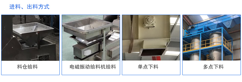 進(jìn)料、出料方式